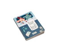 LILLIPUTIENS, Livre Tactile Rituel du Coucher, Dès 12 Mois | Contient Différentes Matières et un Miroir, Explique le Rituel du Coucher, Miroir à Explorer, Découverte des Textures