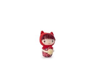 Lilliputiens - Mini hochet Chaperon Rouge - Jouet d’éveil sensoriel pour bébé - Stimule la vue, l’ouïe et la motricité - Idéal dès la naissance - Peluche douce et amusante à découvrir - 83481
