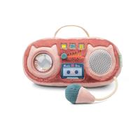 Lilliputiens Peluche Jeanne le Chat – Radio sonore – Rose