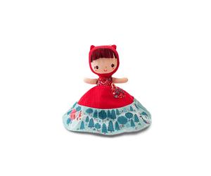 Lilliputiens Ours En Peluche Réversible Chaperon Rouge