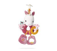 Lilliputiens - Peluche Anneaux multi-activités Lena la licorne