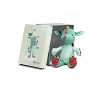 Lilliputiens - Peluche Joe le Dragon pour Enfants et Bébés - Compagnon Câlin Idéal pour Réconfort, Joie et Imagination - Coffret Cadeau Illustré Inclus - Parfait pour la Chambre d’Enfant - 83394