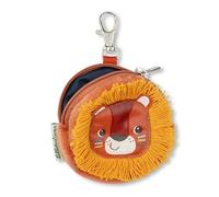 Lilliputiens - Porte-Monnaie Jack Le Lion - Coloré, Léger & Conçu pour la Poche - avec Fermeture Eclair - Ocre - 6 cm - Dès 1 an - 83604
