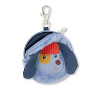 Lilliputiens - Porte-Monnaie Jules Le Chien - Coloré, Léger & Conçu pour la Poche - avec Fermeture Eclair - Bleu - 6 cm - Dès 1 an - 83607