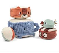 LILLIPUTIENS Pyramide O Sons en Tissu - Jungle