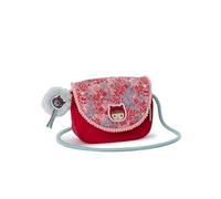 LILLIPUTIENS - Sac à Main pour enfant avec porte-clés Chaperon Rouge - Sac en tissu avec bandoulière réglable et fermeture éclair - Garde les petits trésors en sécurité - Dès 3 ans - 83529