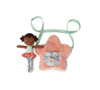 LILLIPUTIENS - Sac à Main pour Enfants + Poupée Incluse - Mon Premier Sac à Bandoulière - Forme Etoile - Développe l'imagination - Taille 22x26cm - Dès 12 Mois