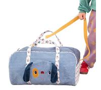 Lilliputiens Sac de voyage Jules – bandoulière réglable, fermeture éclair – Bleu dès 2 ans