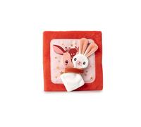 Lilliputiens, Stella et son Doudou Livre d'Activités, Dès 12 Mois | Doudou Amovible à Déplacer de Page en Page, Bruit de Papier dans la Couverture, Développe l'Éveil et l'Empathie