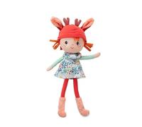 LILLIPUTIENS - Stella poupée câline en Tissu Doux avec Bonnet Amovible, boîte Cadeau décorative - Stimule la motricité Fine et l’Imagination - Jouet éducatif - Idéal pour Enfants dès 2 Ans - 83381