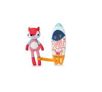 LILLIPUTIENS - Surfeuse Magique Alice - Jouet interactif pour Le Bain avec Changement de Couleur - Dessins Qui apparaissent à l’Eau - Figurine Amusante - Dès 2 Ans - Bain et Jeux d’Eau - 83542