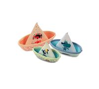 Lilliputiens Jouets de bain Bateau Jungle – Lot de 3