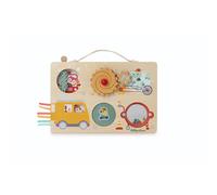 Lilliputiens Valise de découverte On The Road Beige pour enfants