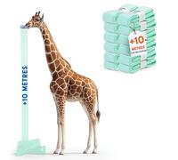 LillOne 12 Recharges XXL Extra Longues 10,5 m pour poubelles à couches - Compatibles avec Tommee Tippee, Angelcare, LitterLocker et autres - Film plus épais avec contrôle des odeurs