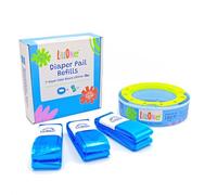 LillOne 3 Recharges et Sacs Poubelle Réutilisables Compatible avec Angelcare Foppapedretti - Systèmes Poubelles à couches