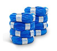 LillOne Donut 8 Recharges Universelles Extra Longues pour Poubelles à Couches - Nouvelle Formule Anti-Odeur - Compatibles avec Tommee Tippee, Sangenic, Angelcare, LitterLocker - Film 5 Couches