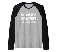 L'illusionniste drôle Le Plus Cool du Monde Manche Raglan