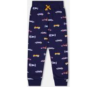 Lilly And Sid Car Print Closed Hem Fleece Joggers Marine 6-7 ans Male