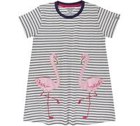 Lilly And Sid Flamingo Pocket A-Line Dress Bleu 6-7 ans Female