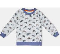 Lilly And Sid Kids' Bicycle Crew Sweatshirt Gris 3-4 ans Male