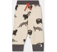 Lilly And Sid Leopard Closed Hem Fleece Jogger Blanc 3-6 mois Male