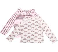 Lilly And Sid Regular Fit Rainbow Stripe T-Shirt Rose 5-6 (XS) Female