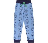 Lilly And Sid Walrus Closed Hem Fleece Joggers Bleu 2-3 ans Male