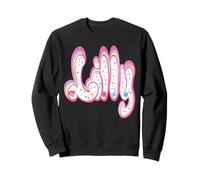 Lilly with Sprinkles Nom personnalisé pour Filles et Femmes Sweatshirt