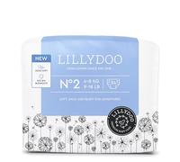 LILLYDOO - Couches Bébé Hypoallergéniques, Taille 2 (4-8 kg), 34 pièces, Ultra Douces et Absorbantes, sans Parfum et Lotion pour les peaux sensibles, Testées dermatologiquement