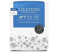 LILLYDOO - Couches Bébé Hypoallergéniques, Taille 7 (15+ kg), 17 pièces, Ultra Douces et Absorbantes, sans Parfum et Lotion pour les peaux sensibles, Testées dermatologiquement