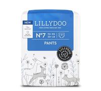 LILLYDOO - Couches-culottes Bébé, Taille 7 (15+ kg), 17 pièces, Ultra-Douces et Anti-fuites, sans Parfum et Lotion pour les peaux sensibles, Testées dermatologiquement