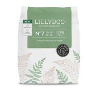 LILLYDOO green - Couches Bébé Respectueuses de l'Environnement, Taille 7 (15+ kg), 17 pièces, Protection Anti-fuites, Sans Chlore, ni Parfum ni Lotion pour les Peaux Sensibles