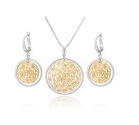 LillyMarie Superbe Ensemble De Bijoux Féminin Avec Design En Argent Sterling