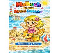 Lillys Abenteuer am Meer: Ein liebevoll gestaltetes Malbuch für Kinder