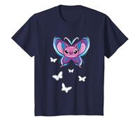 Lilo And Stitch Angel Heart T-Shirt, Enfant, Bleu Marine, 4 ans