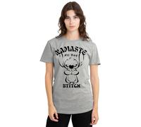 Lilo and Stitch Namaste All Day T-Shirt pour Femme, Athletic Heather, XL, Athletic chiné, XL