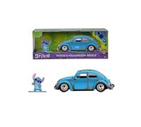 Lilo Et Stitch 1959 VW Beetle Figurine 1:32 Modèle JADA TOYS