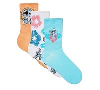 Lilo et Stitch et Angel Chausettes Lot de 3 paires de chaussettes longueur cheville 37-42