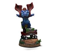 Lilo & Stitch Art Scale Statue 1/10 Stitch Laundry 19 Cm Iron Studios
