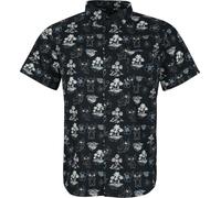 Lilo & Stitch Black Summer Homme Chemise Manches Courtes Multicolore XL