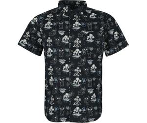Lilo & Stitch Black Summer Homme Chemise Manches Courtes Multicolore XL