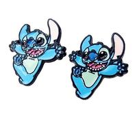 Lilo & Stitch - Boucles d'oreilles à tige en métal émaillé "Stitch"