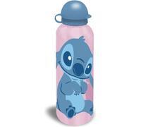 Lilo & Stitch Bouteille d'eau pour enfants 500 ml - Bouteille en aluminium pour le sport et les loisirs, l'école - Rose