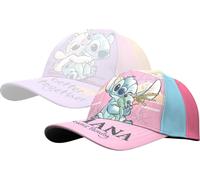 Lilo & Stitch Casquette Kappe avec motif buntem - 100% Baumwolle 52 Rosa