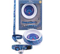 Lilo & Stitch - Collier pour chien pack de 4 NS7167 (S) (Bleu)