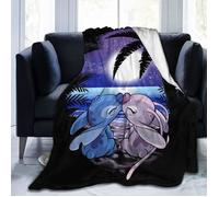 Lilo & Stitch Couverture de dessin animé en polaire brossée 60x120cm[20]