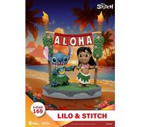 Beast Kingdom Toys – Diorama PVC D-Stage Lilo & Stitch – 16 cm