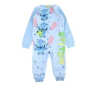 Lilo & Stitch, Ensemble Pyjama, 2 Pièces, Sweater + Jogging, Enfants, (2 à 14 Ans), Mixte, Garçon, Fille, Doux, Mignon, Chaud, Sweat Shirt + Pantalon, Modèle DIS LIS 5204D018 S1-4A