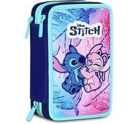 LILO & STITCH ÉTUI 3 ZIP MIGNON ET FLUFFY ÉCOLE ET TEMPS LIBRE