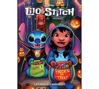 Lilo & Stitch : La famille s'agrandit - Couverture Halloween - Greg Pak - Panini Comics - cartonné - Bande dessinée jeunesse